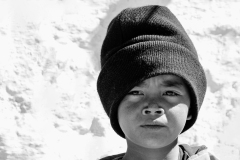 Child Portrait Mana Village Himachal Pradesh India