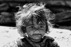 Child Portrait Mana Village Himachal Pradesh India