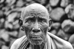 Old Konso Blind Man Doketu Ethiopia