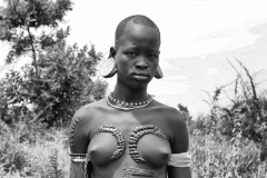 Hamer Women Body Scarninication Omo Valley Ethiopia