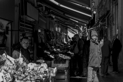 Old Middle Market Shadow Bologna Italy