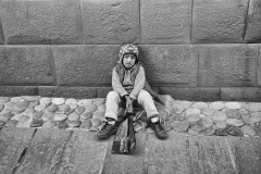 Young Boy Seller Cusco Perù