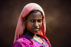 Woman Portrait Sangla Himachal Pradesh India