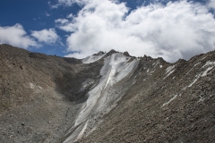 Highest Himalayan Peaks View  from Khardung La Pass Ladakh India