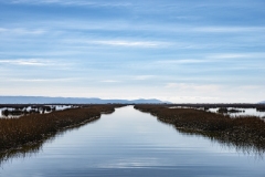 Landscape Street of Titicaca Lake Puno Department Perù