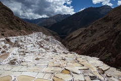 Salinas de Maras Terraces Landscape Cusco Region Perù