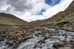 Nubra Valley River Landscape Ladakh India