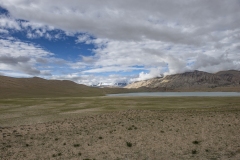 Tso Moriri Valley Landscape Ladakh India