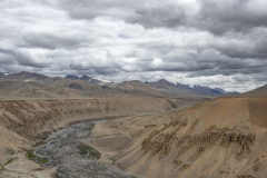 Landscape from Lungalacha La Pass Ladakh India