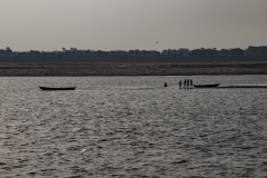 Ganges Landscape in Varanasi Uttar Pradesh India