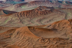 Sossusvlei Dunes Aerial Landscape Namibia