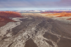 Sossusvlei Lands Aerial Landscape Namibia
