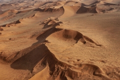 Sossusvlei Dunes Aerial Landscape Namibia
