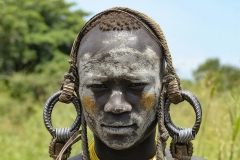 Hamer Warrior Traditional Head Ornament Omo Valley Ethiopia