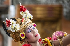 Barong Dancer Portrait Ubud Bali Indonesia