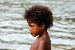 Orang Asli Child Portrait Taman Negara Malaysia
