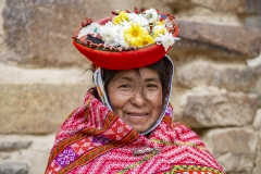 Portrait of Woman in Aguas Caliente Perù