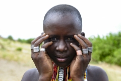 Erbore Rings Omo Valley Jinka Ethiopia