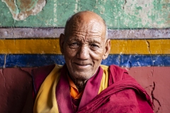 Monk Portrait Alchi Ladakh India