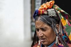 Arian Woman Leh Ladakh India