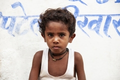 Child in Khajuraho Madhya Pradesh India