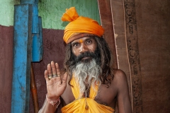 Sadu Greeting  Mandla Madhya Pradesh India