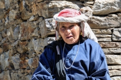 Old Woman Badrinath Uttarakhand India