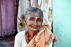 Old Woman Portrait Jaunpur Uttar Pradesh India, Travel