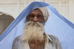 Sikh Portrait Golden Temple Amristar Punjab India