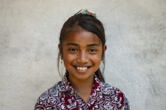 Girl Portrait in Marangkee Sulawesi Indonesia