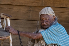 Old Woman Rammang-Rammang Sulawesi Indonesia