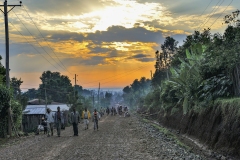 Sunset Street Ngele Ethiopia