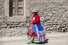 Women Walking in Chivay Perù