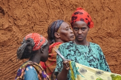 Street Fabrics Seller Key Afar Ethiopia