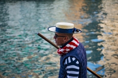 Gondola Sailor Man Venice Italy