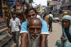 Street People Varanasi Uttar Pradesh India