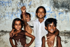 Street Childs Khajuraho Madhya Pradesh India