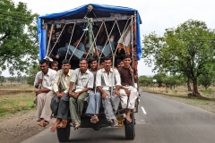 People Trasportation Street for Bijawar Madhya Pradesh India