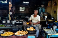 Street Food Omkareswara Madhya Pradesh India