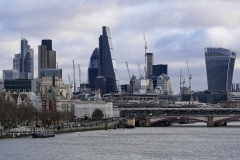 The City of London Landscape from Tamigi River England