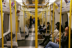 The Tube Train London England