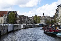 Bloemenmarkt Landscape Amsterdam Holland