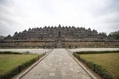 Borobudur Temple Landscape Java Indonesia