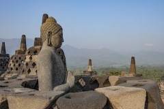 Borobudur Temple Landscape Java Indonesia