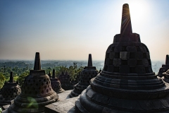 Borobudur Temple Landscape Java Indonesia