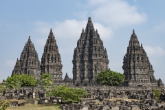 PrambananTemples Landscape Java Indonesia