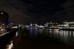 Tower Bridge Night Landscape London England