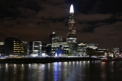 The Shard Southbank Night Landscape London England