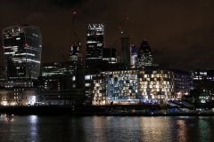 The City Lights Night Landscape London England