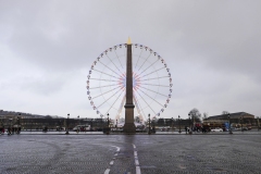 Roue de Paris and Obelisco Landscape Paris France